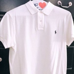 Polo Ralph Lauren Custom Slim Fit Mesh Polo